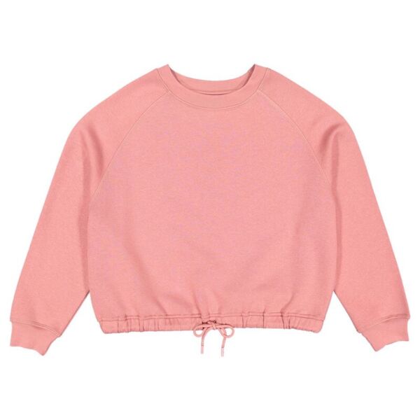 Women's Relaxed 3-End Boxy Fleece Crewneck Sweatshirt Thumbnail