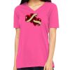 Missy's Relaxed Jersey Short-Sleeve V-Neck T-Shirt Thumbnail
