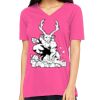 Missy's Relaxed Jersey Short-Sleeve V-Neck T-Shirt Thumbnail