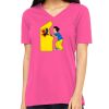 Missy's Relaxed Jersey Short-Sleeve V-Neck T-Shirt Thumbnail