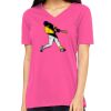 Missy's Relaxed Jersey Short-Sleeve V-Neck T-Shirt Thumbnail