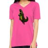 Missy's Relaxed Jersey Short-Sleeve V-Neck T-Shirt Thumbnail
