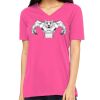 Missy's Relaxed Jersey Short-Sleeve V-Neck T-Shirt Thumbnail