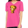 Missy's Relaxed Jersey Short-Sleeve V-Neck T-Shirt Thumbnail