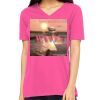 Missy's Relaxed Jersey Short-Sleeve V-Neck T-Shirt Thumbnail