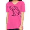 Missy's Relaxed Jersey Short-Sleeve V-Neck T-Shirt Thumbnail