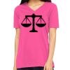 Missy's Relaxed Jersey Short-Sleeve V-Neck T-Shirt Thumbnail