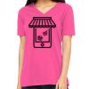 Missy's Relaxed Jersey Short-Sleeve V-Neck T-Shirt Thumbnail