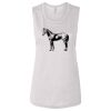 Ladies' Bella Flowy Scoop Muscle Tank Thumbnail