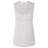 Ladies' Bella Flowy Scoop Muscle Tank Thumbnail