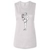 Ladies' Bella Flowy Scoop Muscle Tank Thumbnail