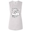 Ladies' Bella Flowy Scoop Muscle Tank Thumbnail