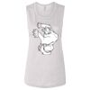 Ladies' Bella Flowy Scoop Muscle Tank Thumbnail