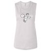 Ladies' Bella Flowy Scoop Muscle Tank Thumbnail