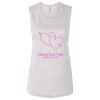 Ladies' Bella Flowy Scoop Muscle Tank Thumbnail