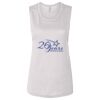 Ladies' Bella Flowy Scoop Muscle Tank Thumbnail
