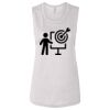 Ladies' Bella Flowy Scoop Muscle Tank Thumbnail