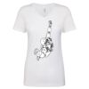 Next Level The Ideal V T-Shirt Thumbnail
