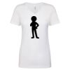 Next Level The Ideal V T-Shirt Thumbnail